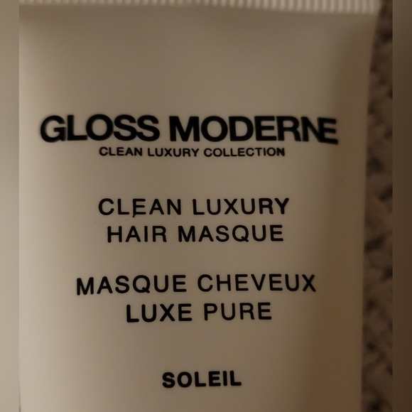 Gloss Moderne Clean Luxury Hair Masque Mask SOLEIL Mini Travel Size NEW - Picture 2 of 8